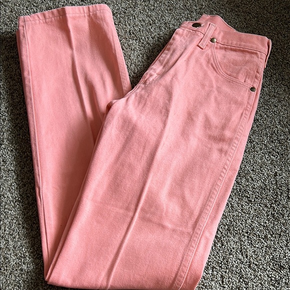 Wrangler Denim - Vintage Womens Wrangler Pink Jeans